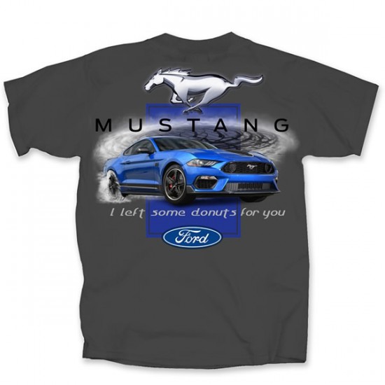 T-Shirt Homme Mustang I left some donuts for you